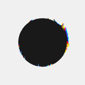 circle,design,geometry,black,white,minimal,sun,james zanoni,rgb,flare,blue,red,green,color,grey,gray,distorted,distressed