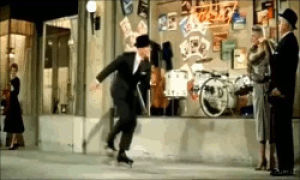 roller skates,tap dance,dancing,gene kelly,1955,amazing dancer,always fair weather
