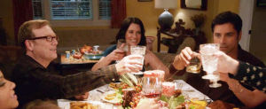 family,josh peck,cheers,dinner,john stamos,grandfathered,paget brewster