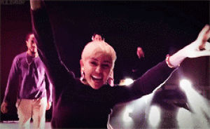 happy,smile,excited,miley cyrus,smiling