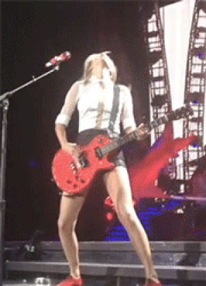 taylor swift,live,dancing,red,awkward,tour,rock out