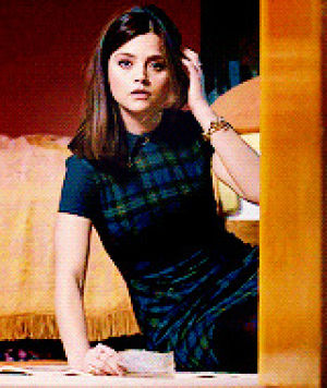 jenna louise coleman,movies,i love the 2 red dresses