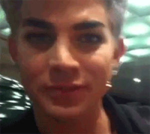 adam lambert,blow kiss,blow a kiss,glambert,glamily,i have major disagreements with my opponent