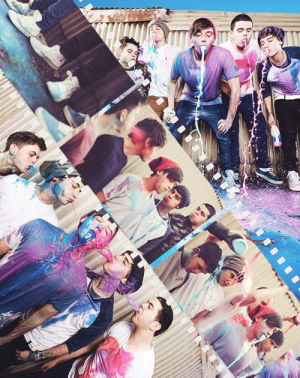 janoskians and one direction collage