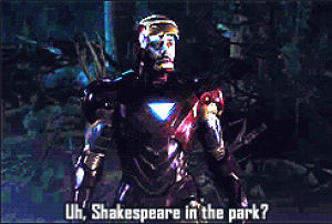 shakespeare in the park,iron man,avengers,minnesota,minneapolis