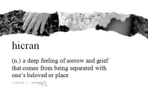 submission,sadness,hicran,separation,wordstuck,love,h,home,relationship,anxiety,place,thousand,noun,turkish,sorrow,grief,separated