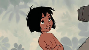 mowgli,the jungle book,disney,he is cute af 3