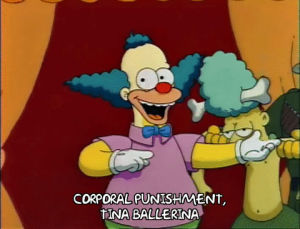 happy,season 3,excited,episode 6,krusty the clown,3x06,presenting