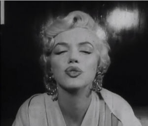 marilyn monroe,kiss,actress,icon,inspirational quotes