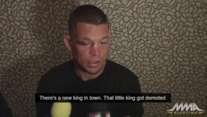 nate diaz,ufc,mma,nate,ufc 196,theres a new king in town,that little king got demoted,theres a new king in town that little king got demoted