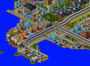 gaming,pixel art,screenshots,maxis,rnaetrotor,sim city 2000,will wright,fred haslam