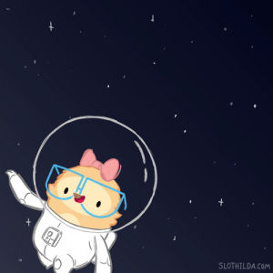 kawaii,science,astronomy,float,animation,cute,cartoon,space,adorable,stars,nasa,galaxy,universe,comic,nerd,sloth,geek,chill,astronaut,floating,sloths,nerdy,outer space,scientist,geeky,chillin,slothilda