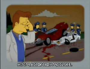 troy mcclure,television,happy,season 4,episode 16,4x16,presenting