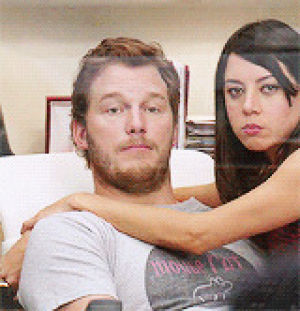 april x andy,parks and recreation,parks,precious angel children,otp five times over