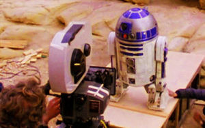 star wars,movies,r2d2,my favorite,on the set,turning off