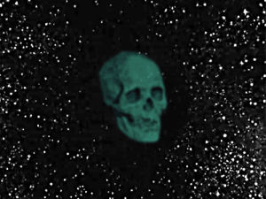 skull,space,spooky