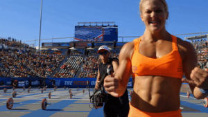 brooke ence,crossfit games,excited,pumped,turn up,pumped up,fittest on earth