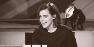 excited,smiling,emma watson