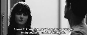 500 days of summer,wake up,couple,movies,movie,love,film,life,know,feelings,relationships,feel,movie quote,need,trust,film quote,zoey deschanel,differently,movir,at morning,joseph gordon levitt