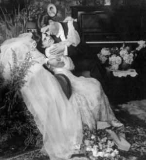 marriage,love,vintage,3d,wedding,couple,romance,alone,vintage3d,1906