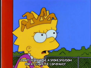 crown,lisa simpson,season 4,episode 4,angry,yelling,4x04