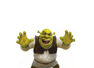 shrek,deal with it,peel with it