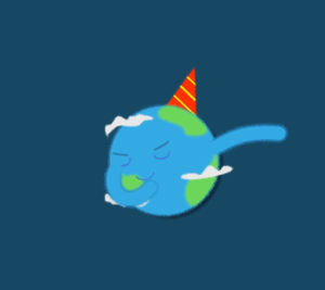 earth day,animation,cute,space,earth,after effects,characters,motion design