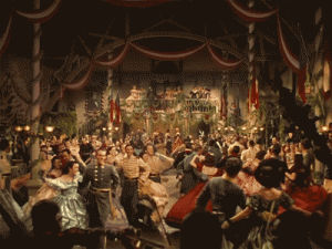 gone with the wind,movie,film,dance,vintage,ball,period