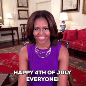 4th of july,michelle obama,happy 4th of july