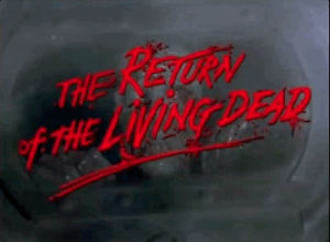 vintage,movies,80s,horror,1980s,films,horror movies,zombies,cult films,the return of the living dead,tar man