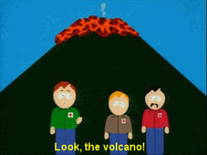 volcano,season 1,sports,south park