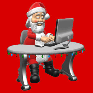 Santa Claus Gif Transparent, HD Png Download - 519x595 PNG 