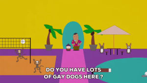 big gay al,games,gay,stan marsh,monkey,volleyball