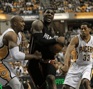 basketball,nba,lebron james,indiana pacers,david west,playoff defense