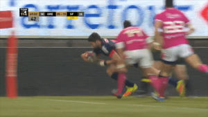 plongeon,rugby,try,dive,grenoble,fcg,fc grenoble,essai,xavier mignot