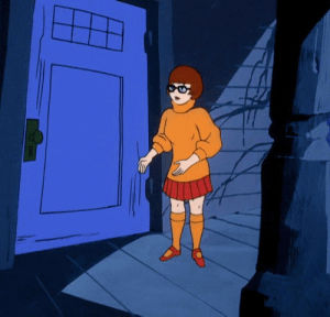 scary,velma dinkley,scared,animation,reaction,television,vintage,cartoons,reaction s,vintage television,shaggy,scooby doo