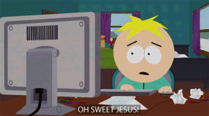 nsfw,south park,scared,internet,shocked,surprised,butters,not safe for work,butters stotch