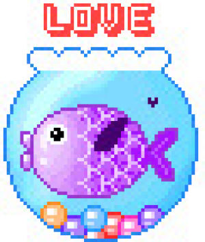 amor,i love you,fishbowl,transparent,love,fish,love you,i love