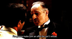 the godfather,1972,hollywood,marlon brando,best film,best quotes