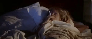 after love,horror,halloween,smoking,1970s,john carpenter,in bed,jacques lacan