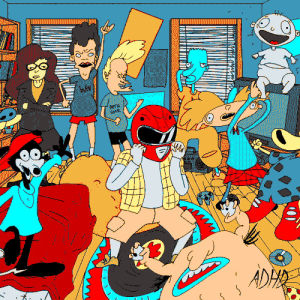 harlem shake,nickelodeon,nostalgia,rugrats,foxadhd,daria,90s,animation,lol,animation domination high def,dance party,ren and stimpy,sean glaze,pinky and the brain,teen nick