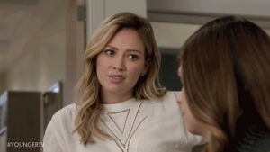hilary duff,disgusted,sad,tv land,ew,disappointed,younger,youngertv,kelsey peters