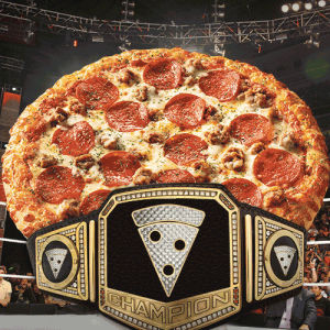 pizza,wrestling,champion,digiorno