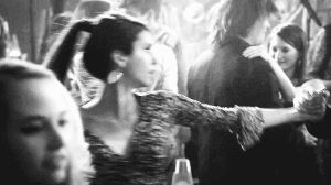 the vampire diaries,damon x elena,love,black and white,dance,tvd,elena gilbert,pamitniki wampirw