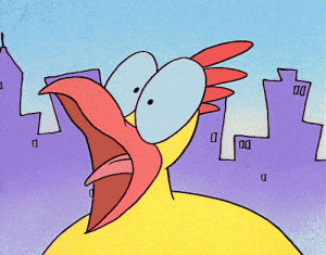 chokey chicken,animation,90s,nickelodeon,rockos modern life,uniform behavior