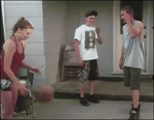 fail,basketball,girl,dunk,chair,white people,youre doing it wrong