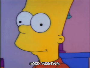 good morning,good day,season 3,bart simpson,episode 7,morning,3x07