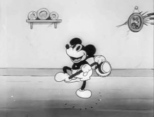 mickey mouse,love,black and white,film,disney,cute,vintage,cartoon,old,hipster,mouse,mickey,donald duck
