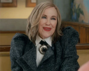 schitts creek,cheeky,eyebrows,schittscreek,funny,comedy,smile,rose,humour,cbc,canadian,moira,catherine ohara,queen moira,kevins mom