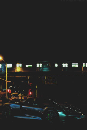 porsche,train,streetlights,cinemagraph,passing,spyder